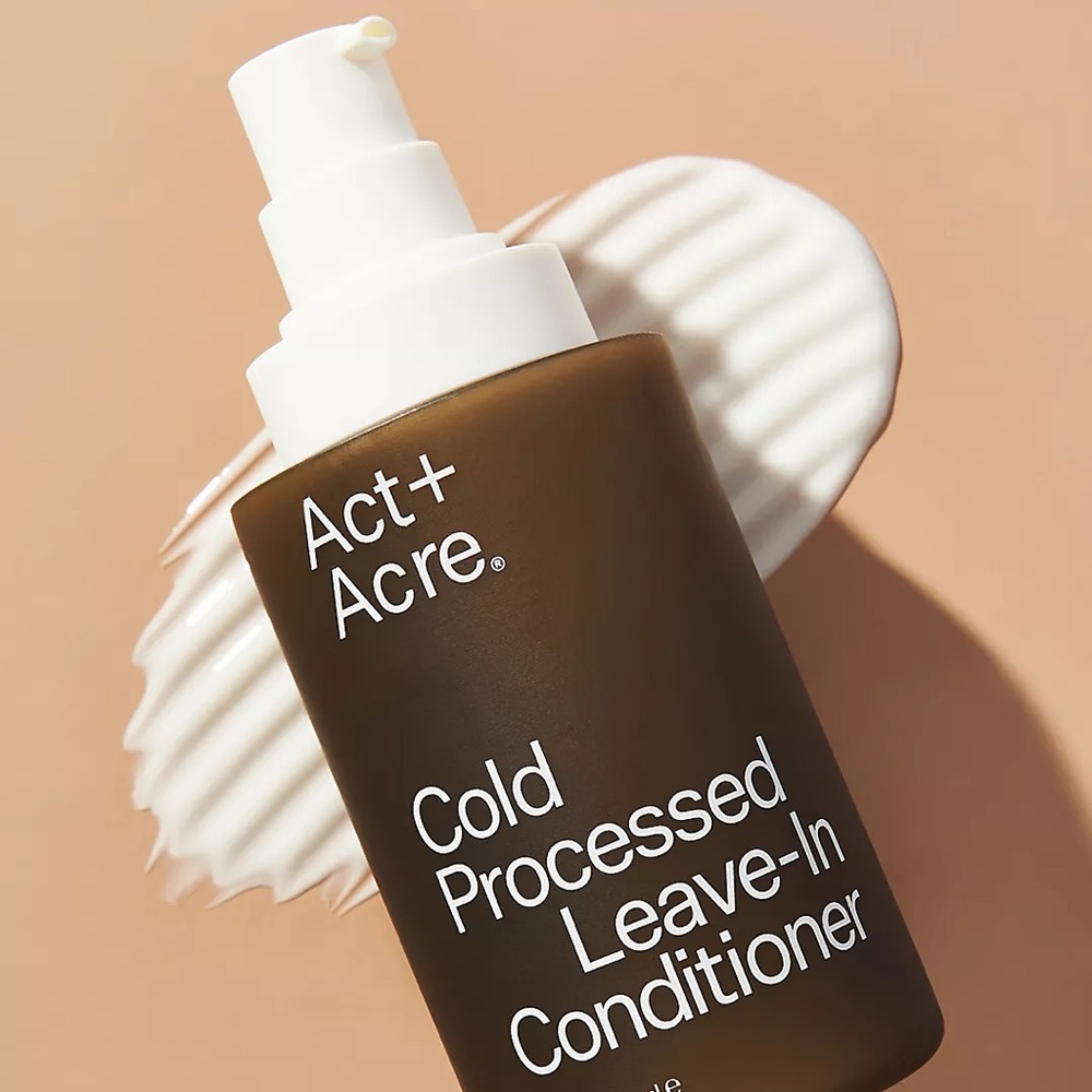 Act + Acre Cold Processed® 2% Squalene Anti-Frizz Leave-In Conditioner